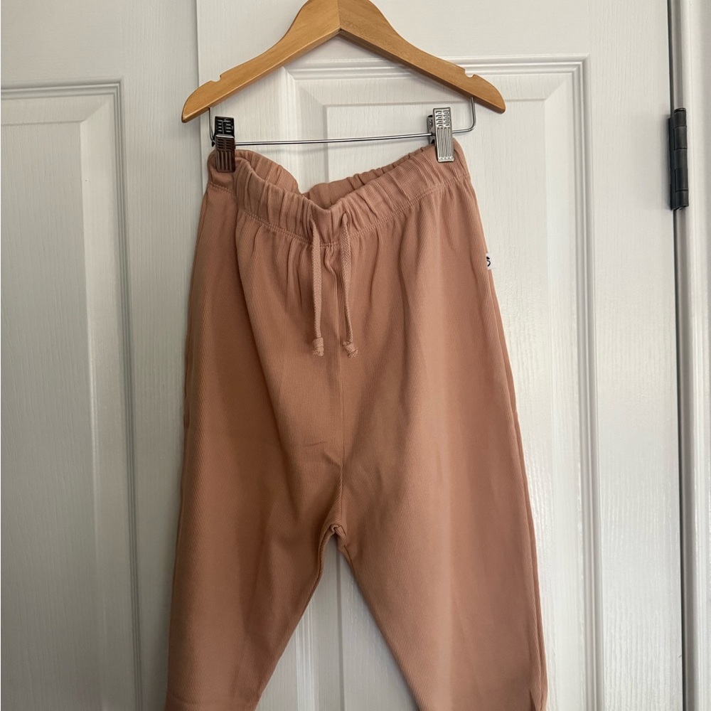 Granelito 4/5T Girls ORGANIC PIMA COTTON KIDS LOUNGE PANTS - PINK